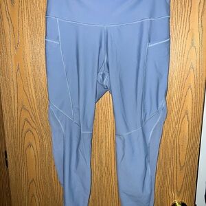 Women’s Light Blue High-Waisted Leggings